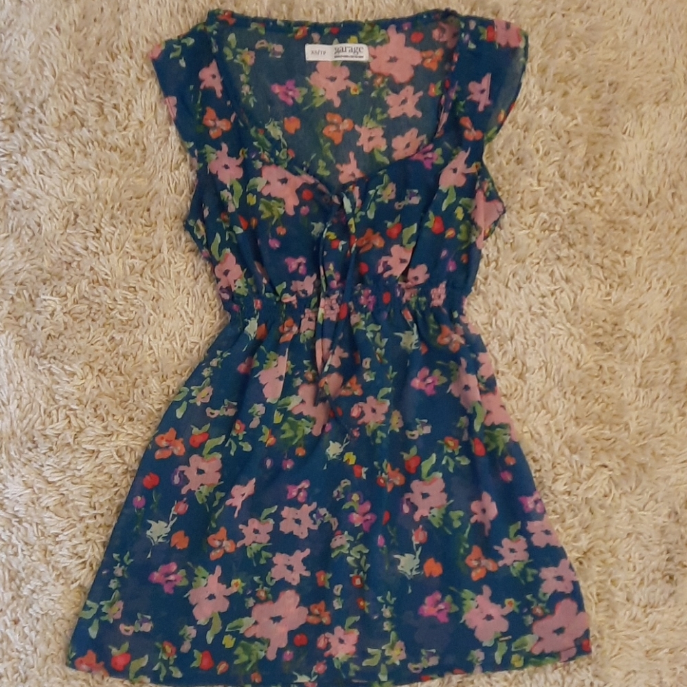 Summer floral top
